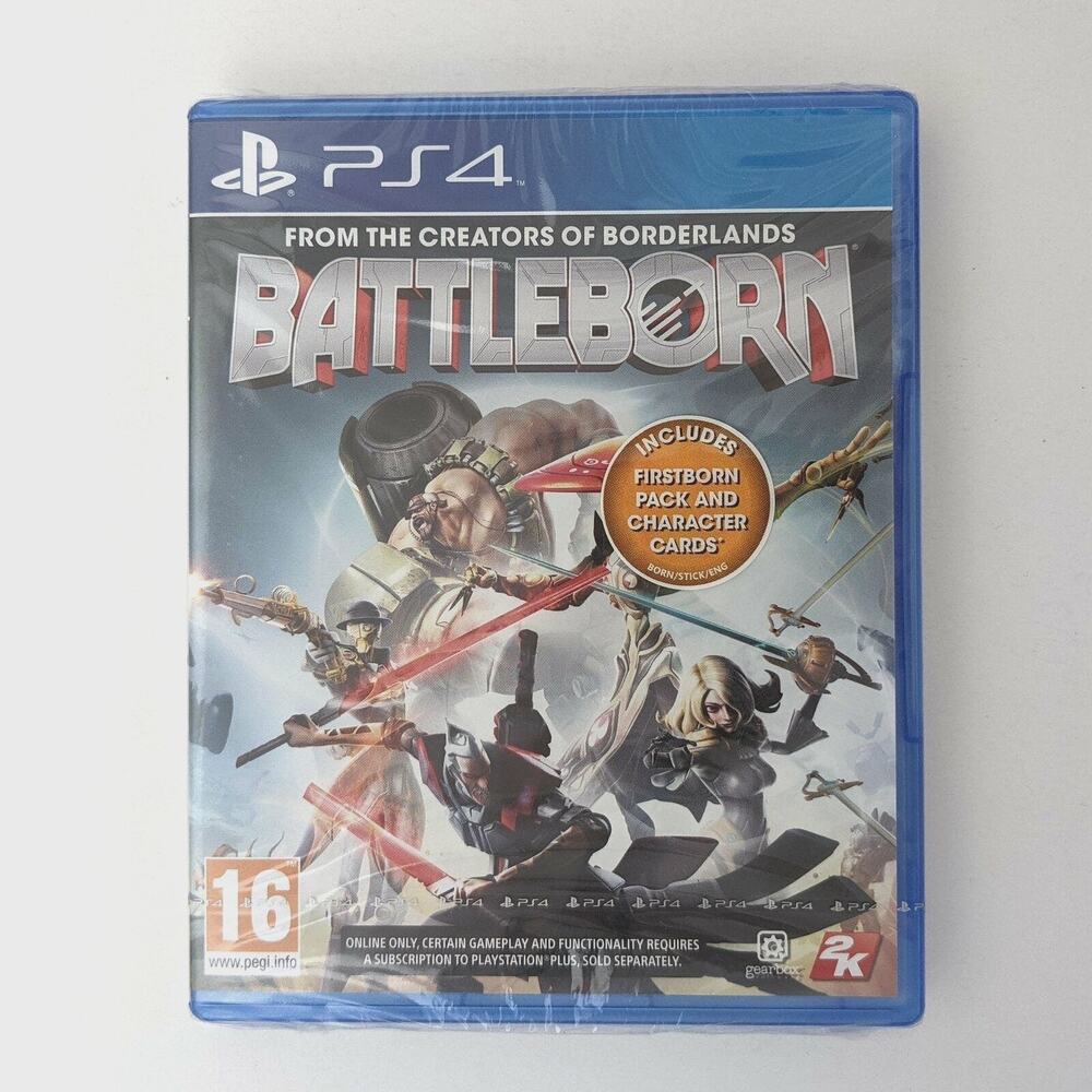 Battleborn (PS4) Brand New Sealed (2K, 2016) Sony Playstation 4 Game